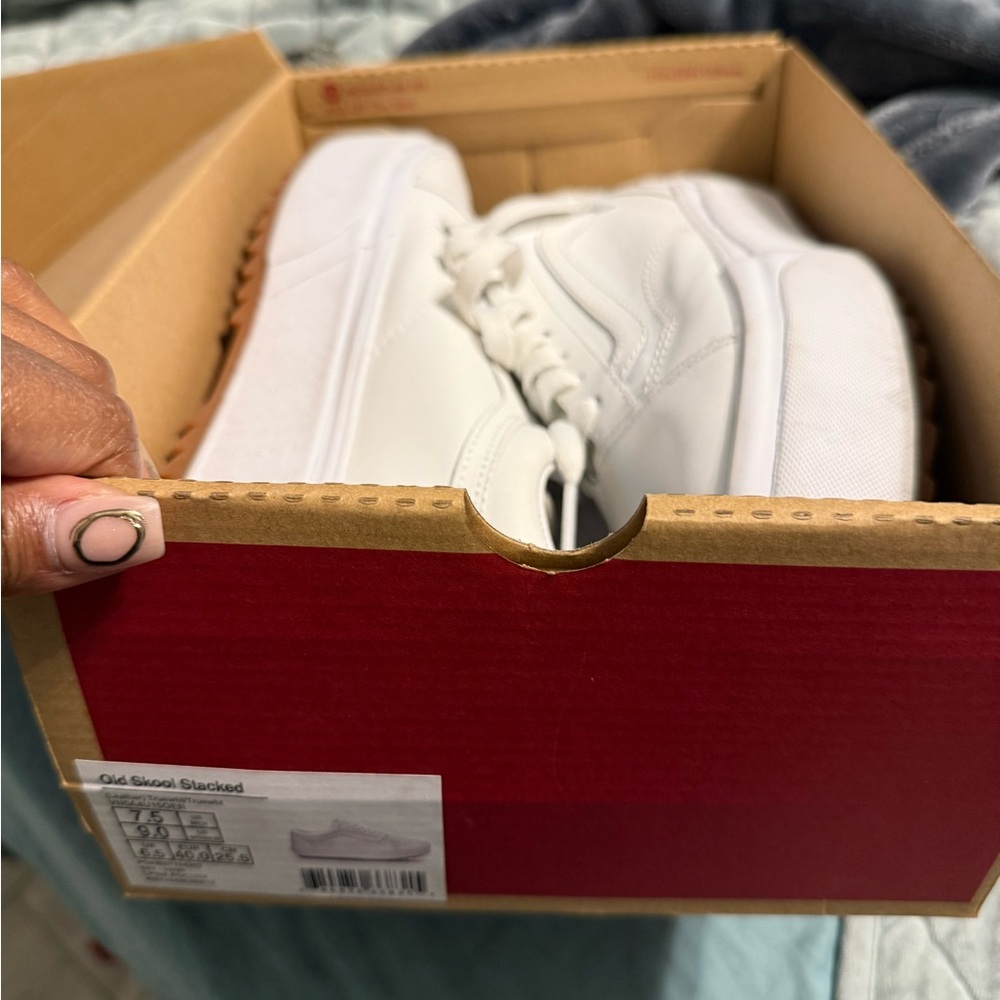 Vans White Sneakers